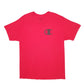 Mens Red Champion  Short Sleeve T Shirt