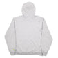 Mens Grey Reebok Spellout Hoodie Jumper