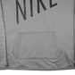 Mens Grey Nike Spellout Activewear Hoodie Jumper