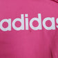 Womens Pink Adidas  Hoodie Jumper