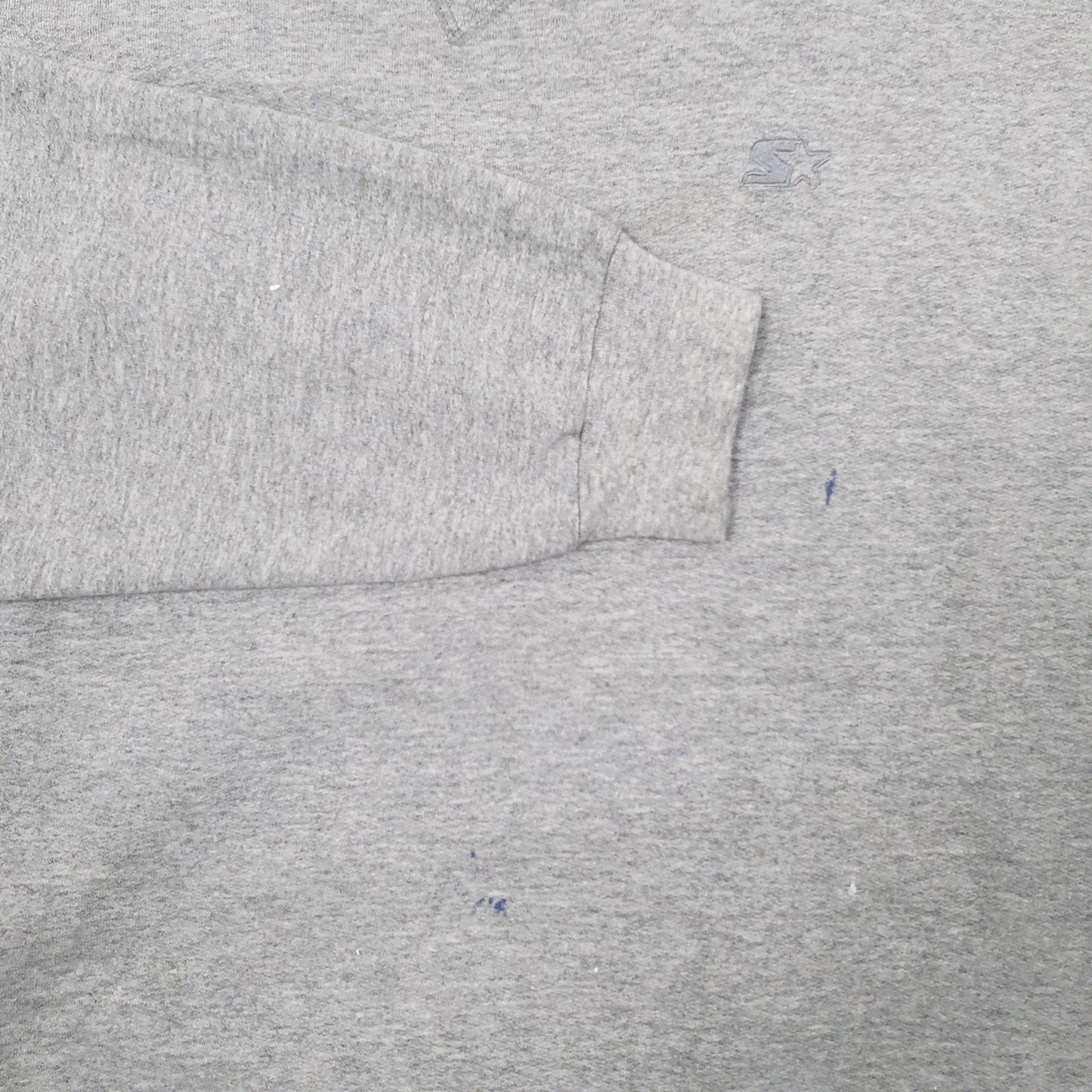 Mens Grey Starter  Crewneck Jumper