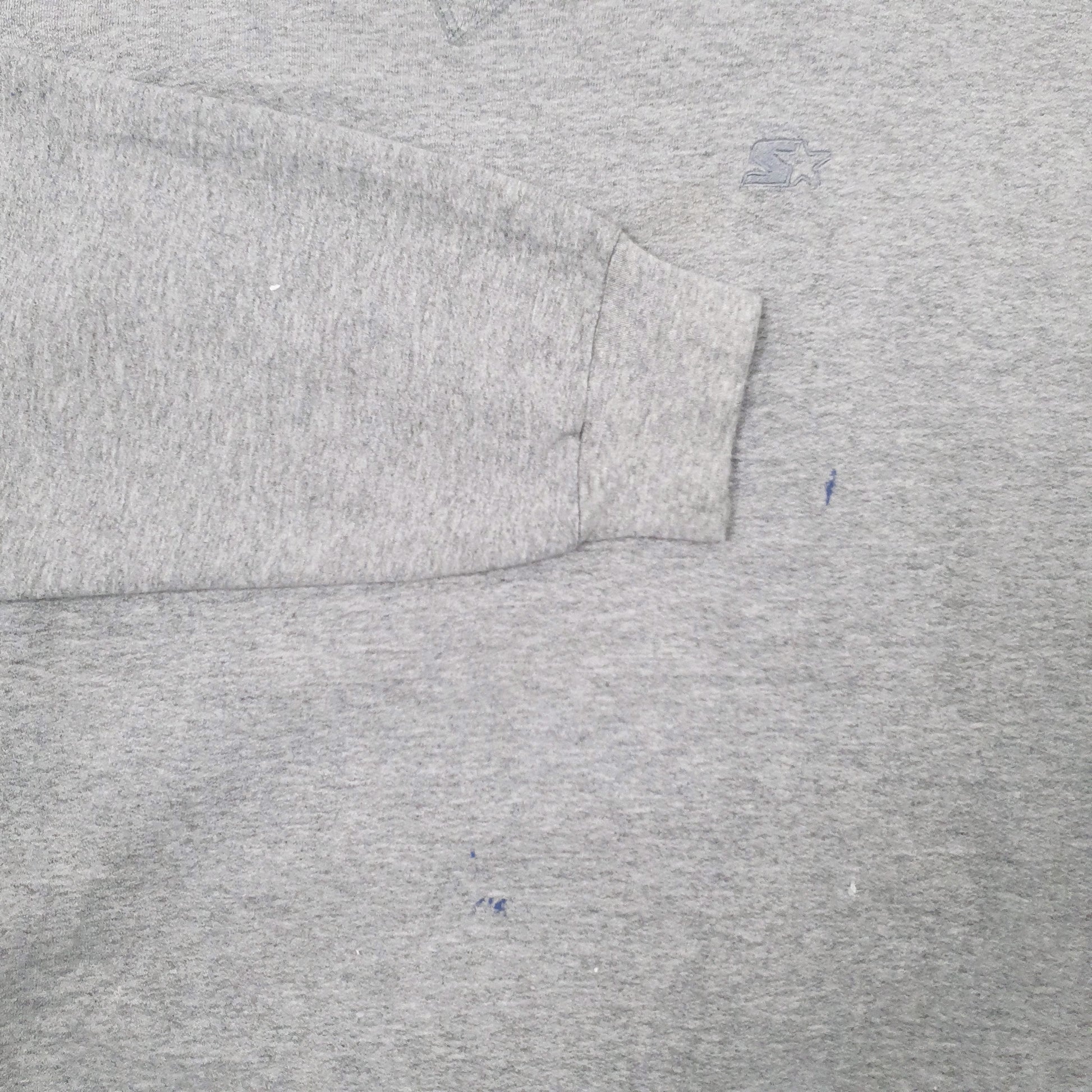 Mens Grey Starter  Crewneck Jumper