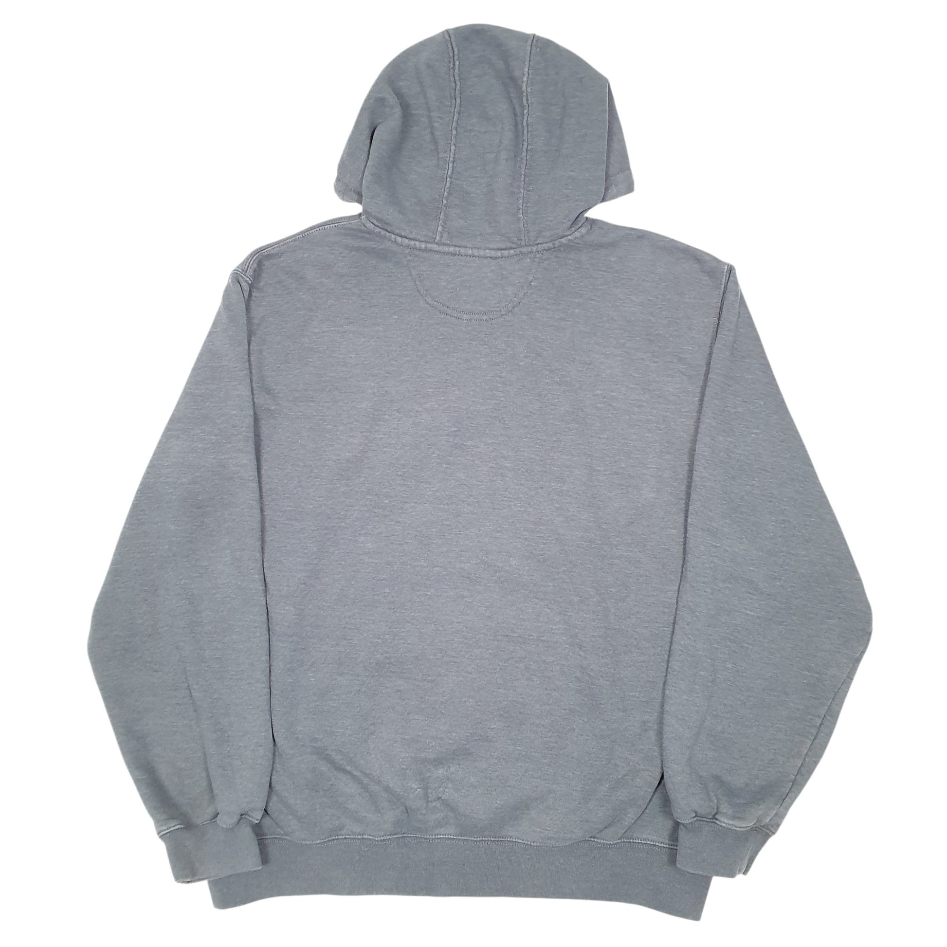 Mens Grey Carhartt Spellout Workwear Hoodie Jumper