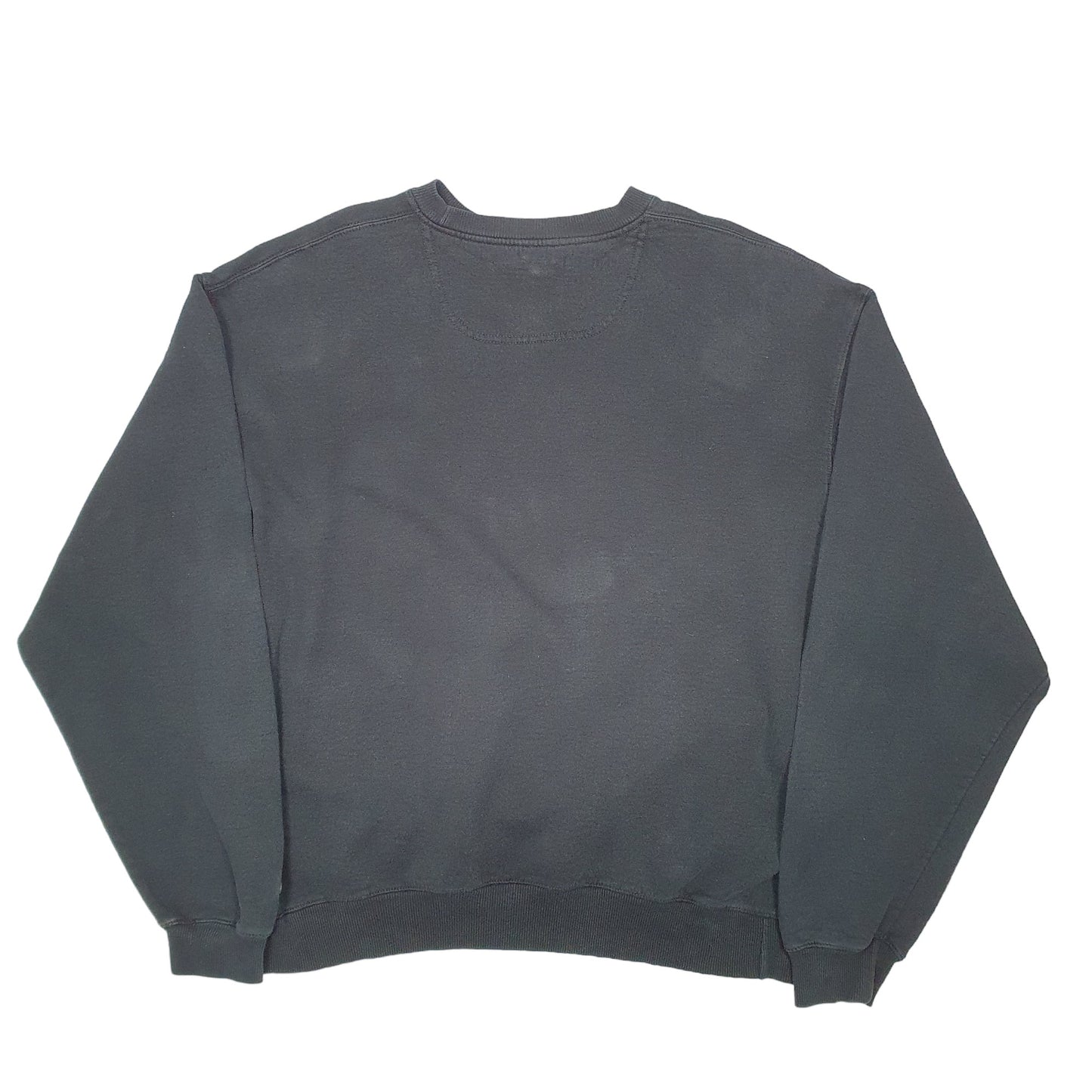 Mens Black Champion  Crewneck Jumper