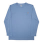 Mens Blue Dickies Active Pocket Workwear Long Sleeve T Shirt