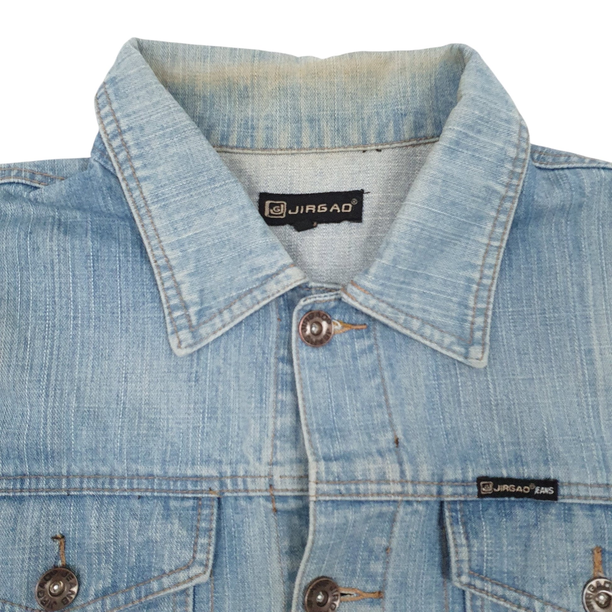 Mens Blue Jirgao Metallica  Coat