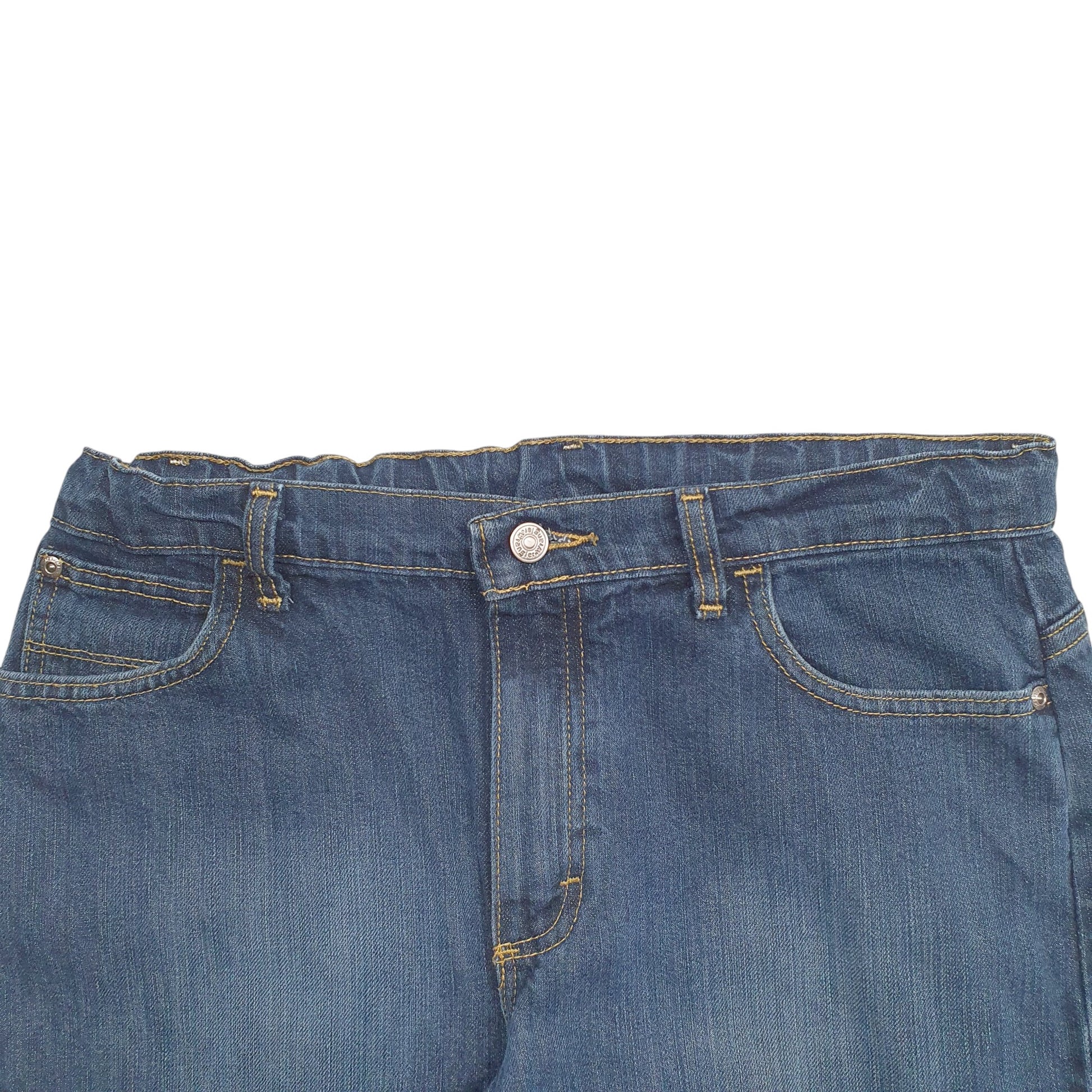 Womens Blue Wrangler Husky Casual JeansW32 L27