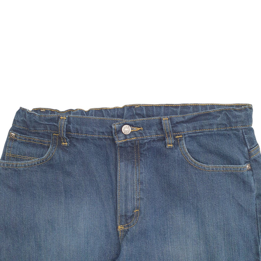 Womens Blue Wrangler Husky Casual JeansW32 L27