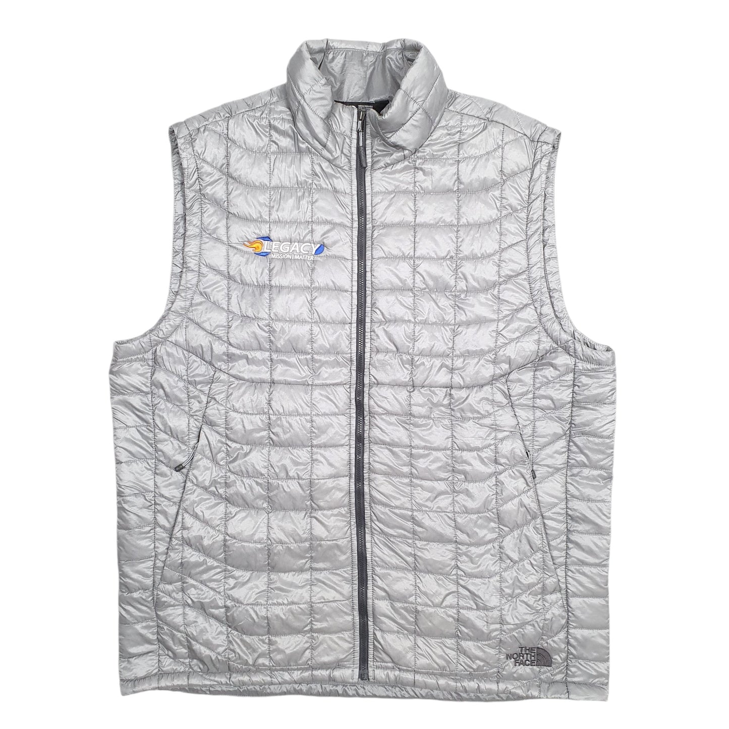 Mens Grey The North Face Legal Midsion Matter Quarter Zip Coat