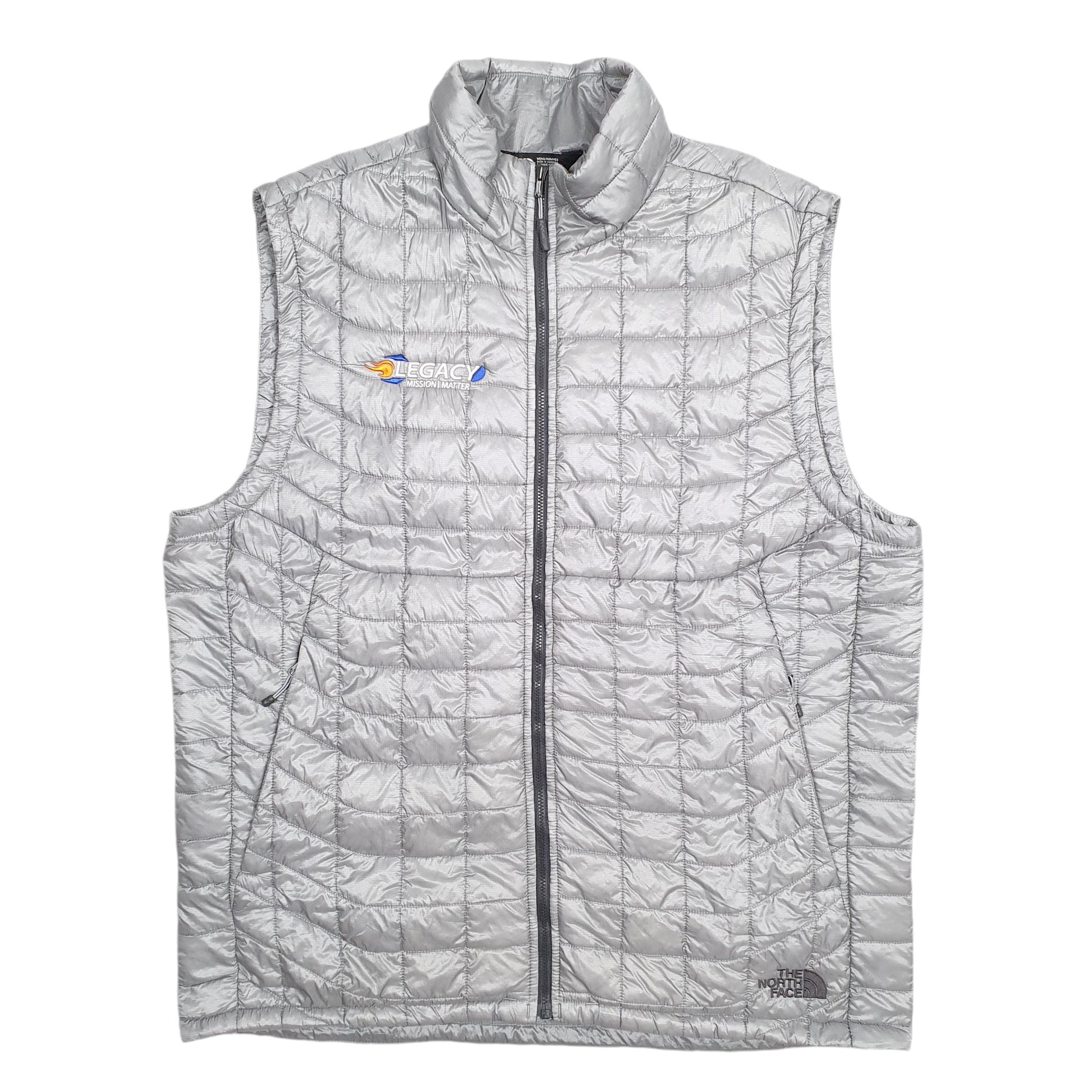 Mens Grey The North Face Legal Midsion Matter Quarter Zip Coat
