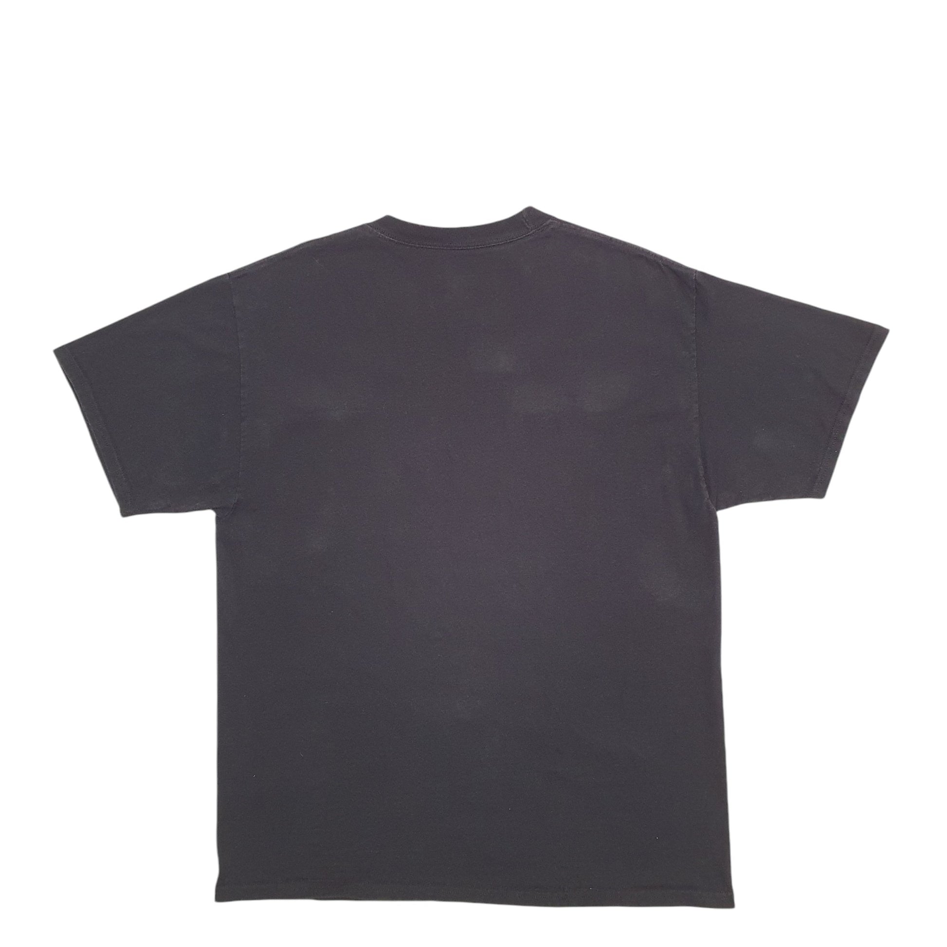 Mens Black Hanes Flint Hills Short Sleeve T Shirt