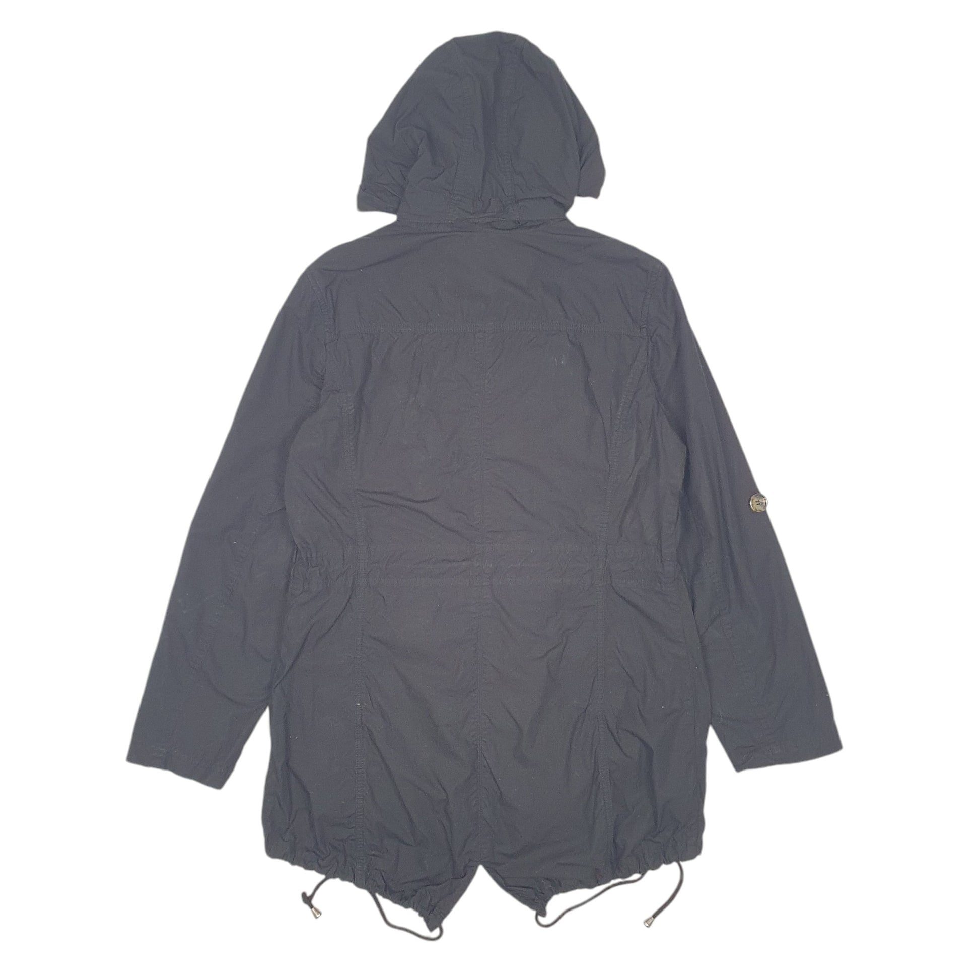 Womens Black Levis Fishtail Mod  Coat