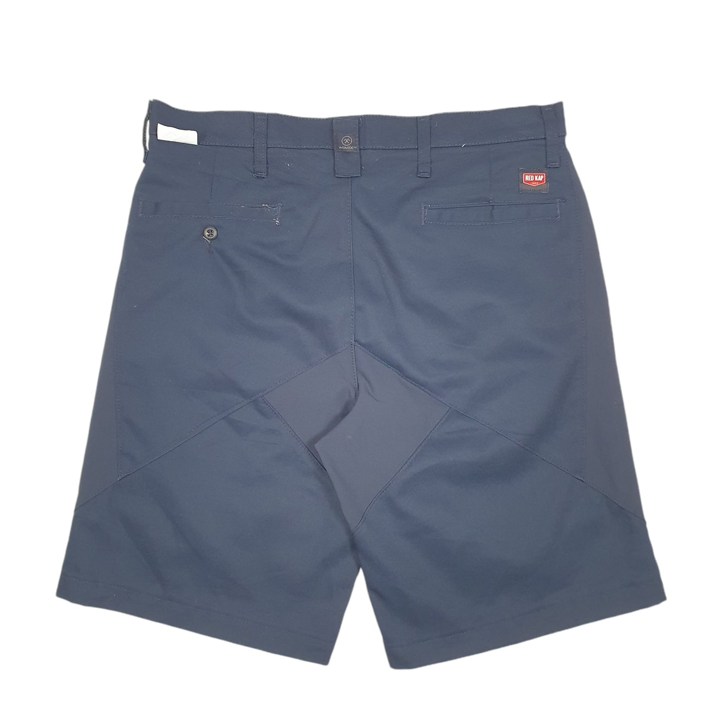 Mens Navy Red Kap Workwear Chino Shorts