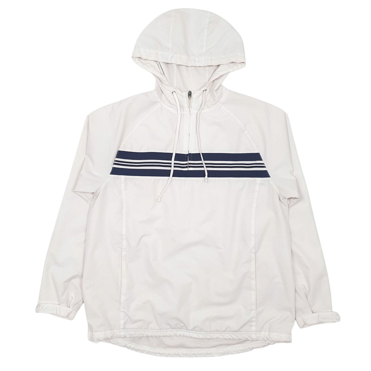 Womens White Reebok  Quarter Zip Coat