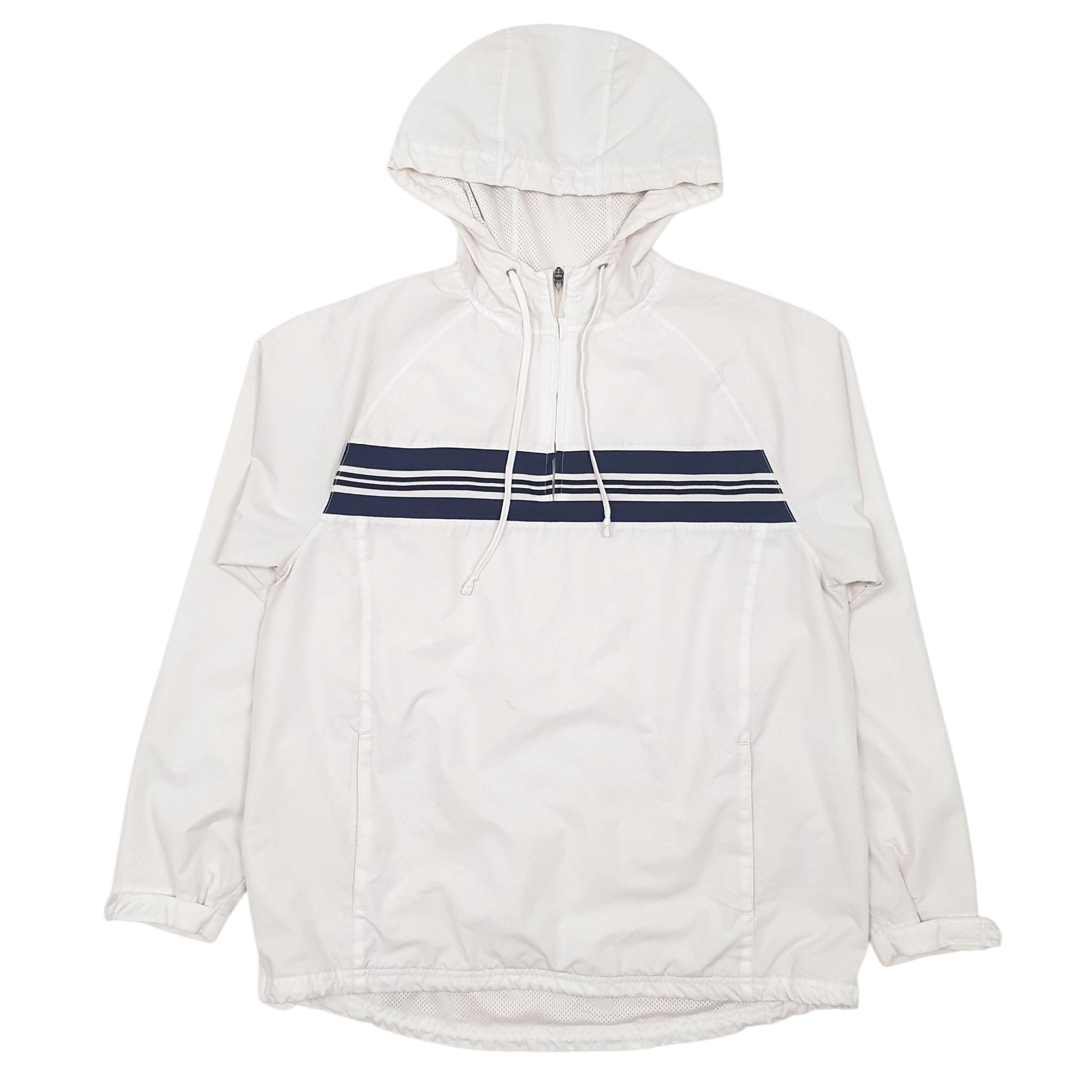 Womens White Reebok  Quarter Zip Coat
