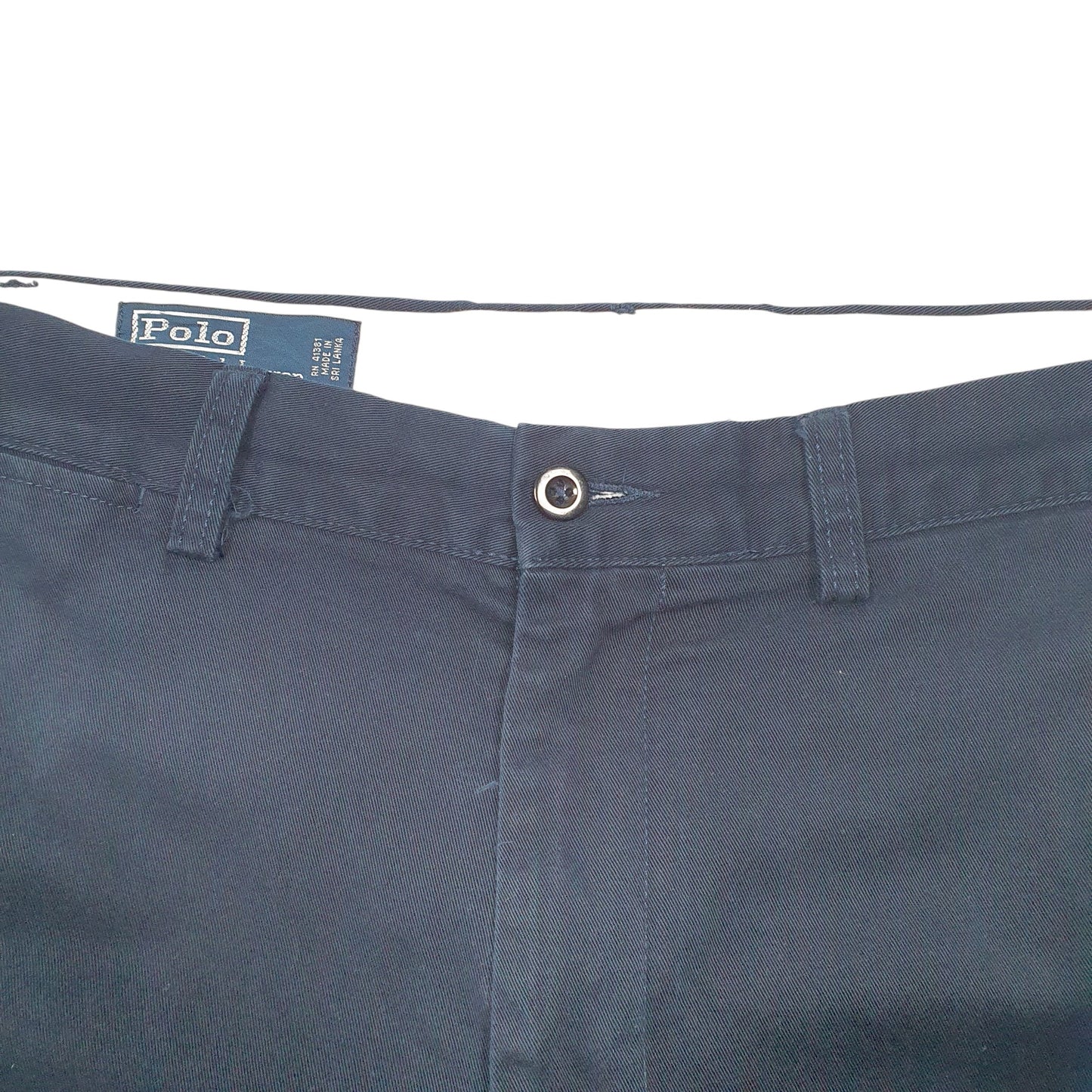 Mens Navy Polo Ralph Lauren Prospect Pant Chino Trousers