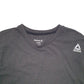 Mens Grey Reebok Spellout Short Sleeve T Shirt