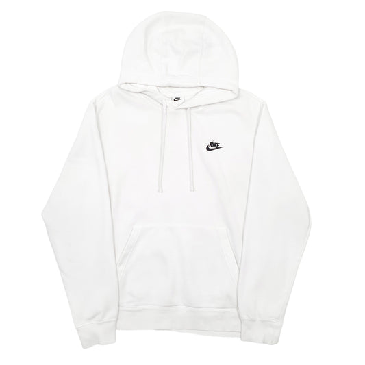 Mens White Nike  Hoodie Jumper