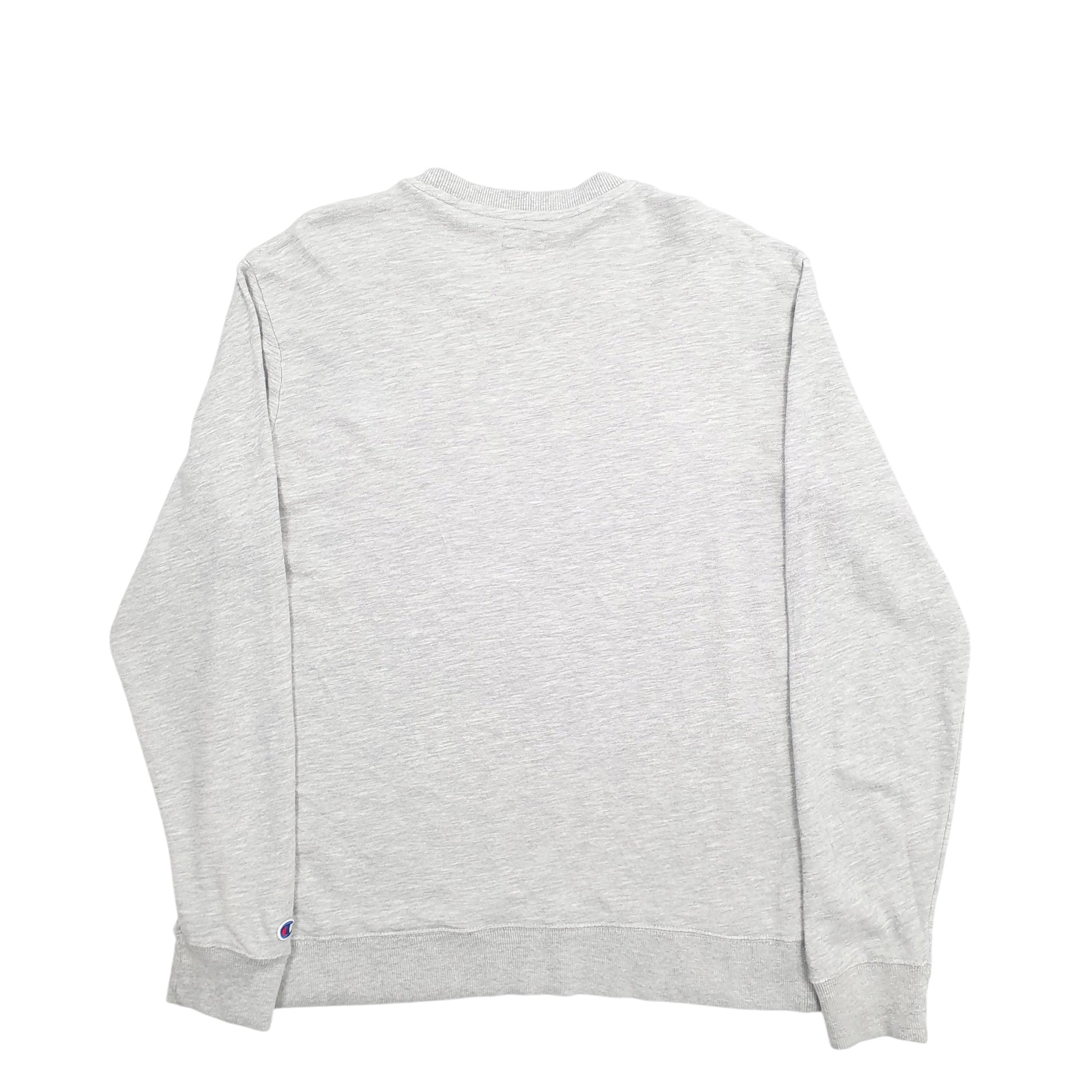 Mens Grey Champion  Crewneck Jumper