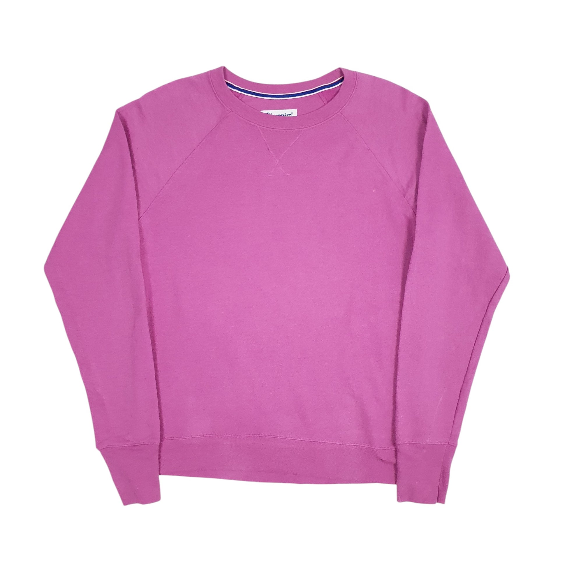 Womens Pink Champion  Crewneck Jumper