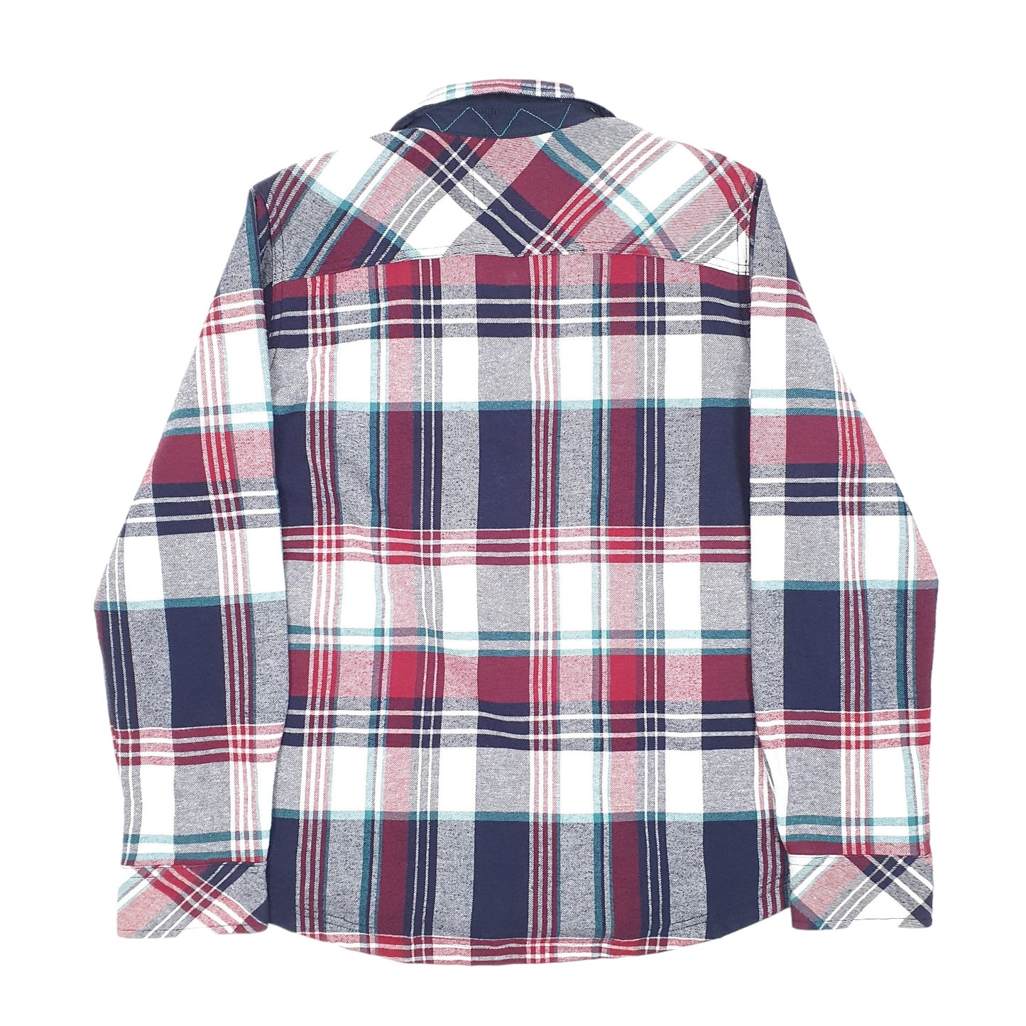 Womens Navy Orvis Fleece Overshirt Shacket Long Sleeve Shirt