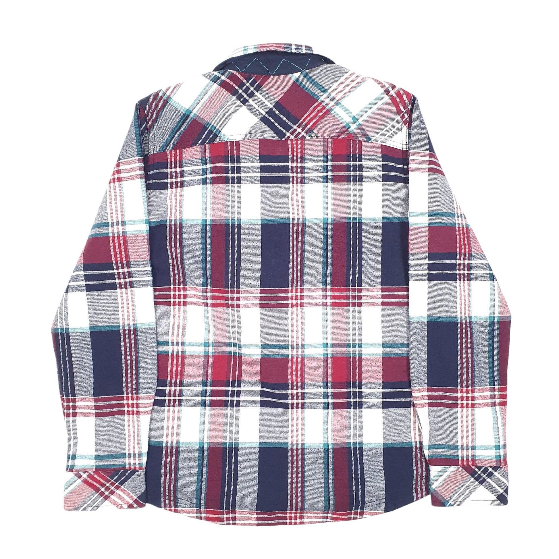 Womens Navy Orvis Fleece Overshirt Shacket Long Sleeve Shirt