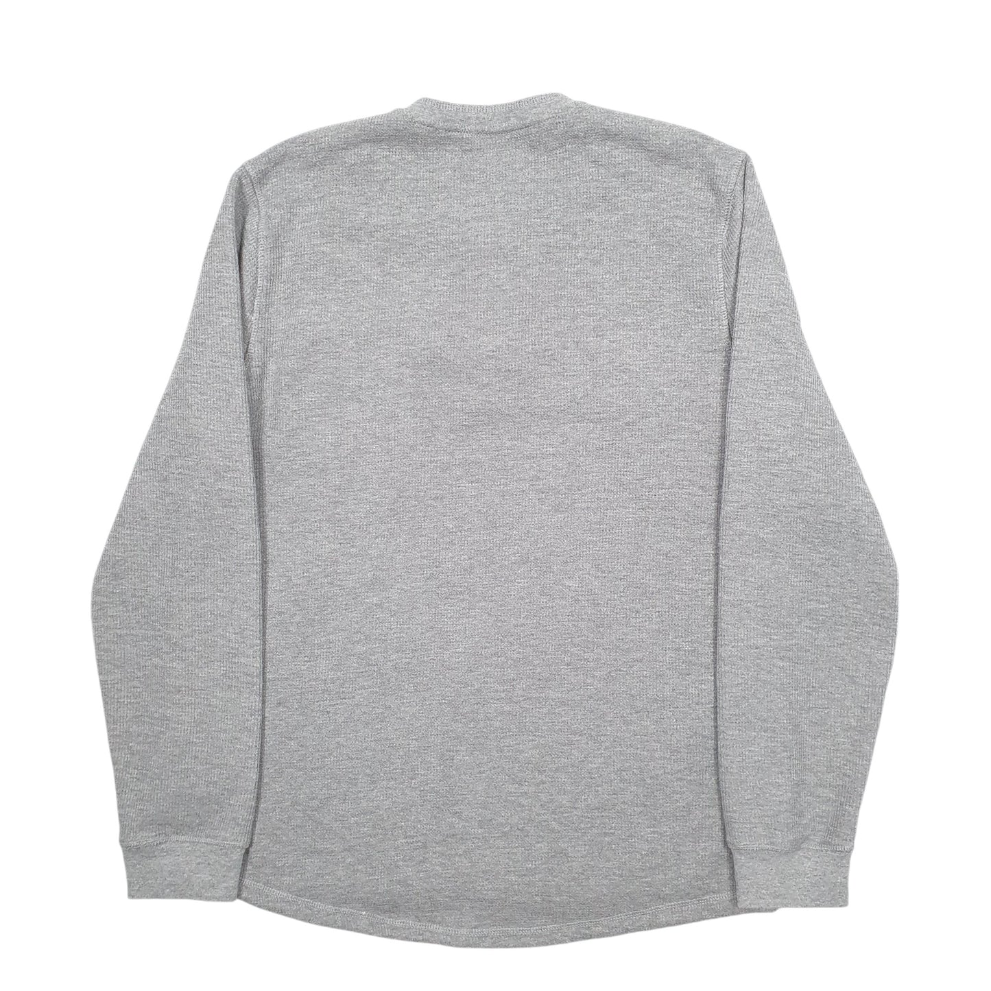 Mens Grey Lee Lined Crewneck Jumper