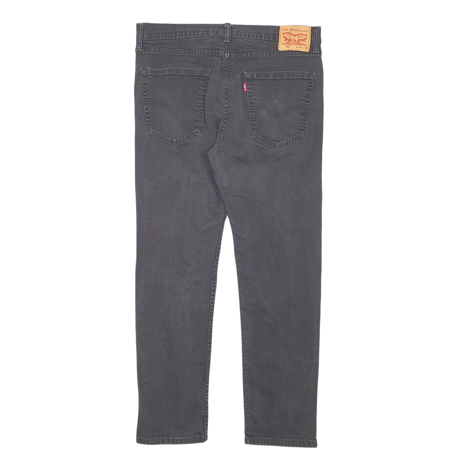 Mens Black Levis  502 JeansW36 L30