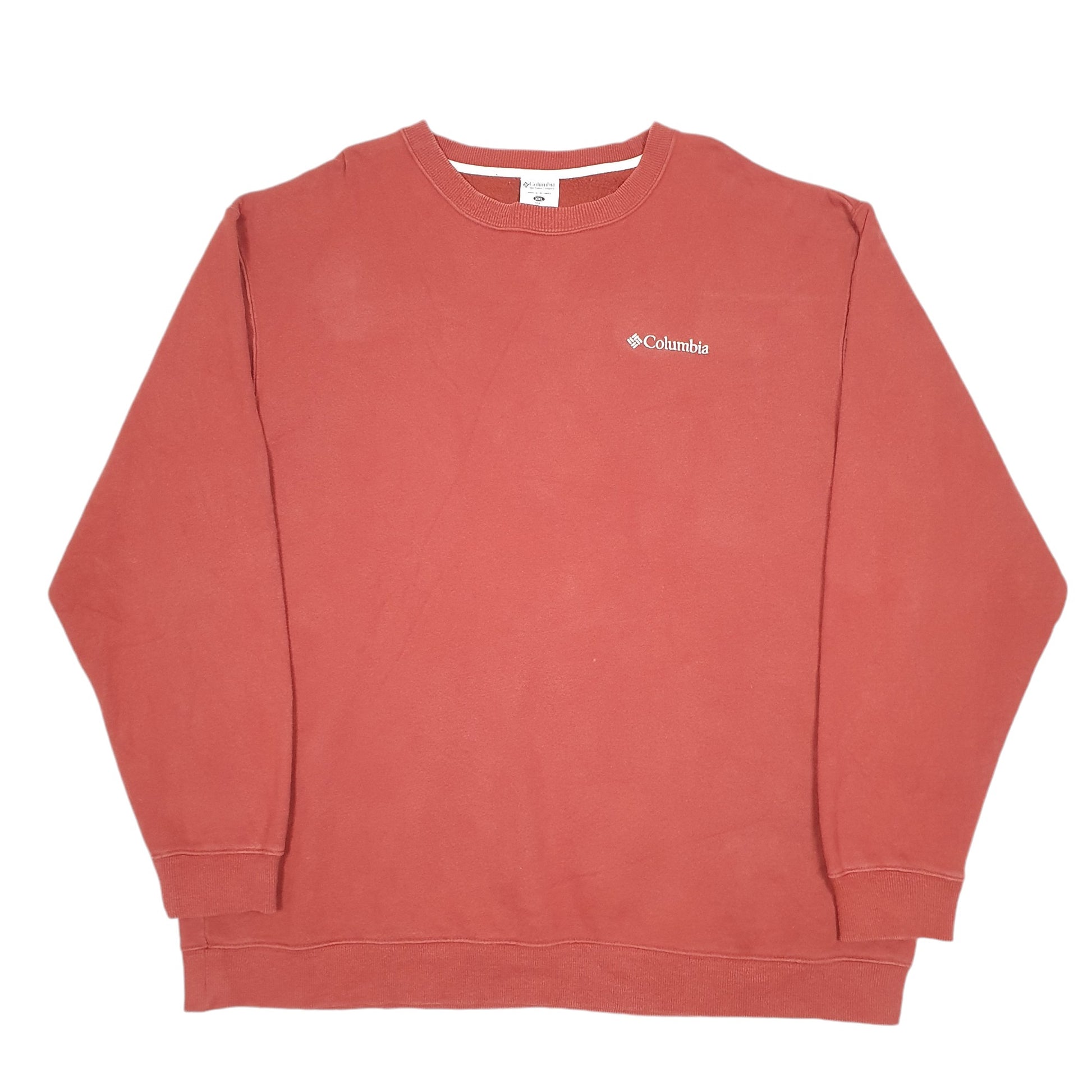 Mens Red Columbia Sportswear  Crewneck Jumper