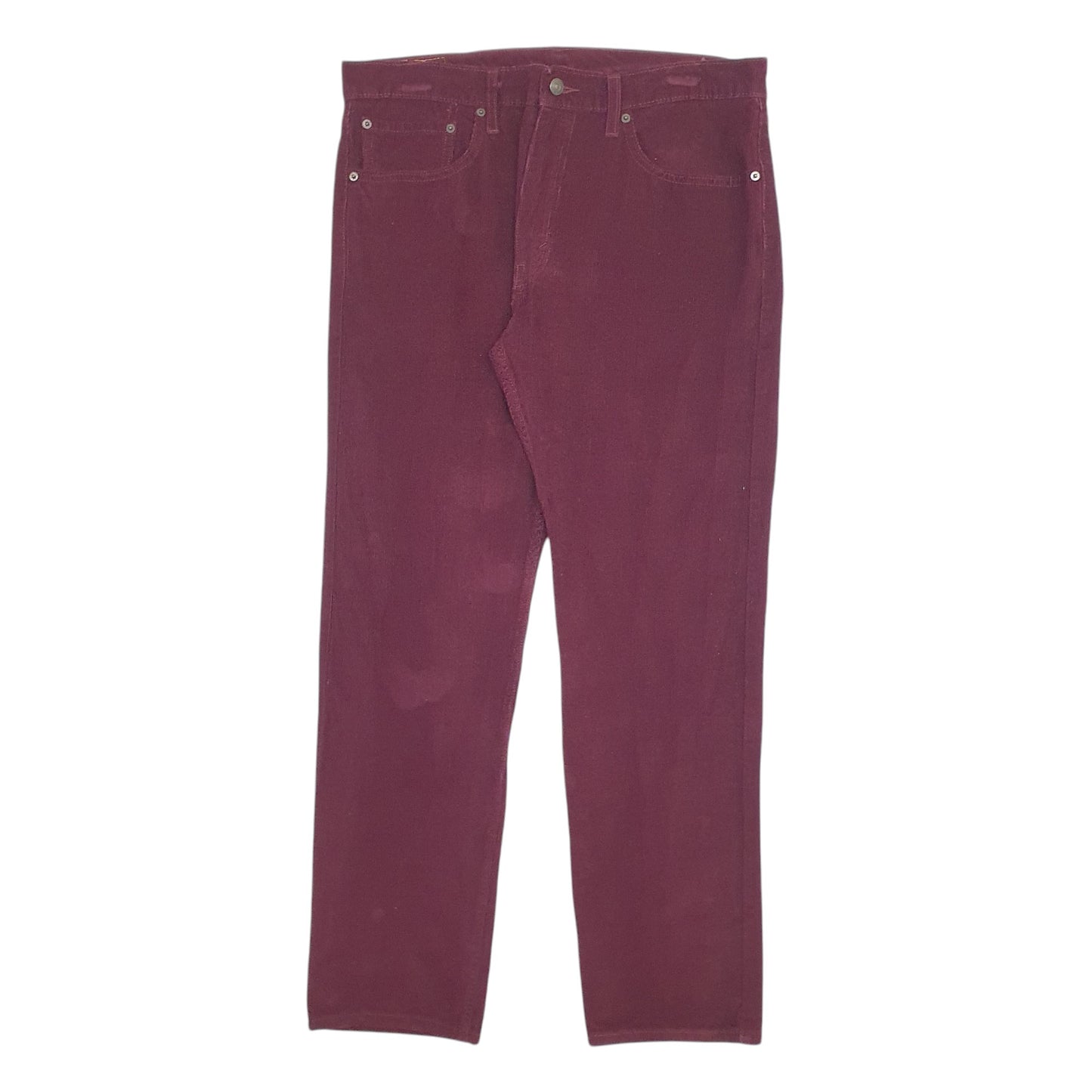 Mens Purple Levis  Corduroy Trousers