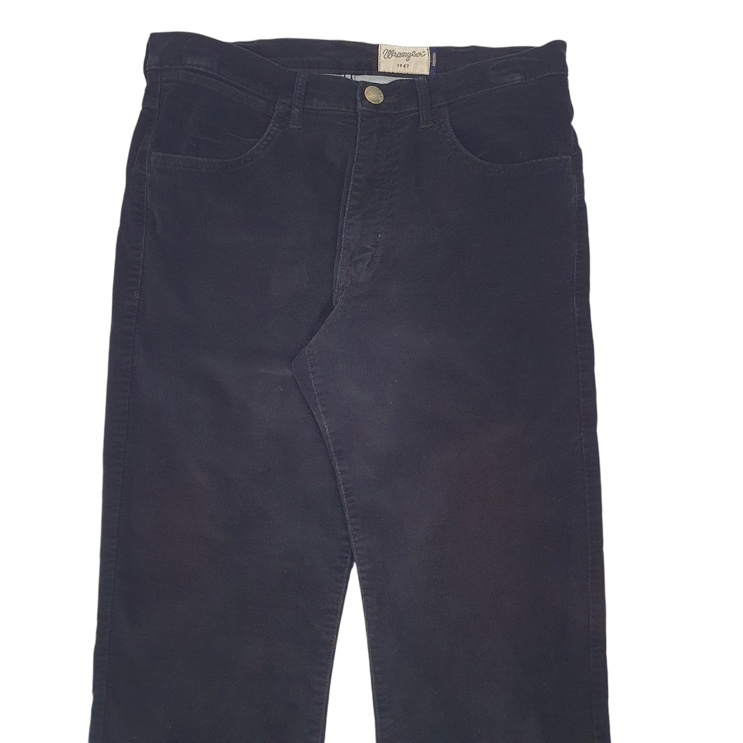 Mens Black Wrangler Arizona Corduroy Trousers