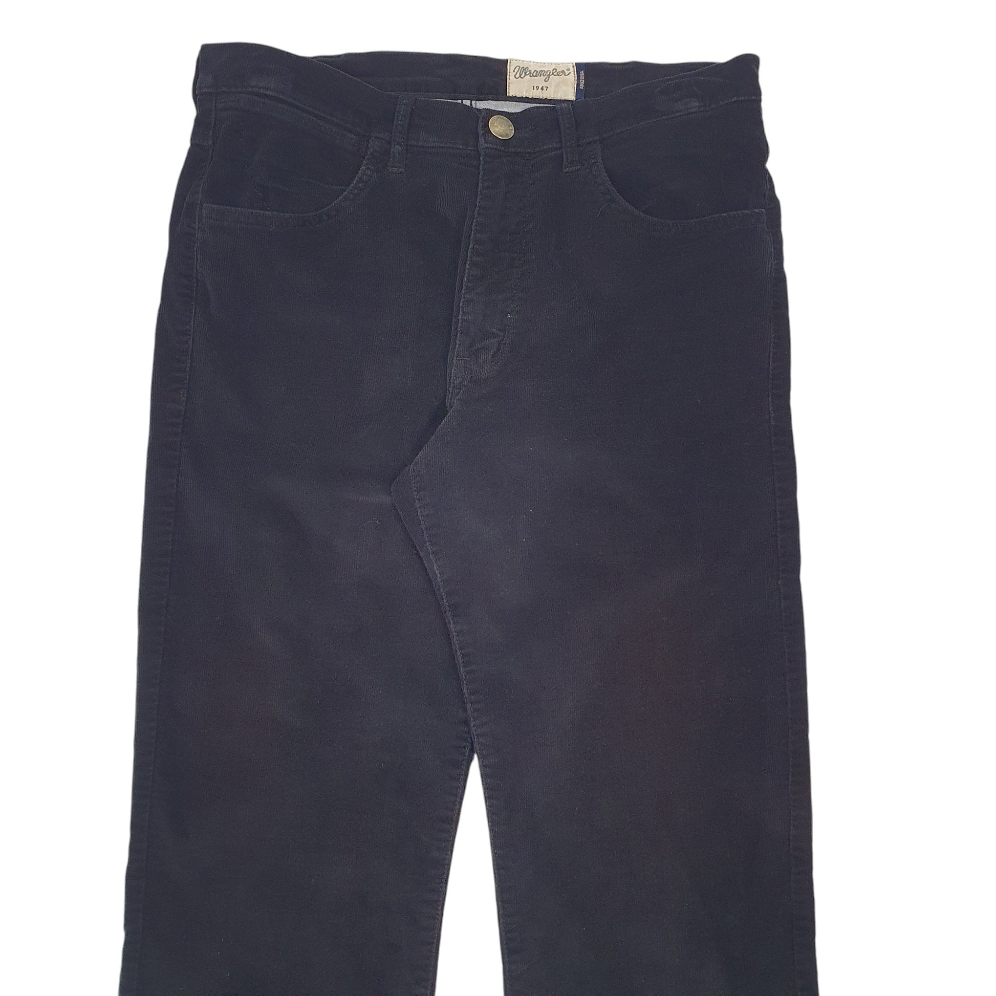 Mens Black Wrangler Arizona Corduroy Trousers