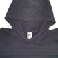Womens Black Nike Crunch Backprint Hoodie Jumper