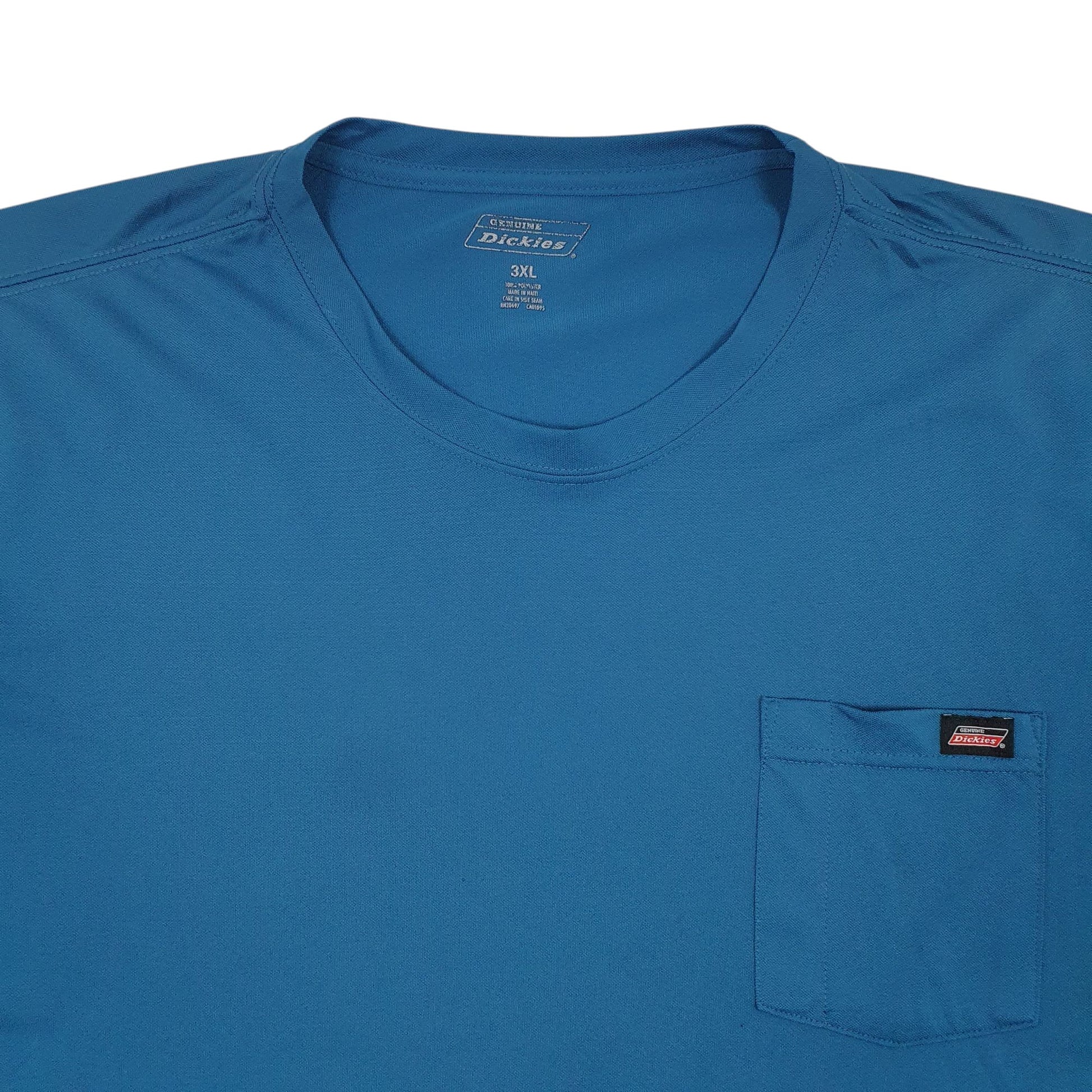 Mens Blue Dickies  Short Sleeve T Shirt