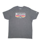 Mens Grey Columbia Sportswear  Short Sleeve T Shirt