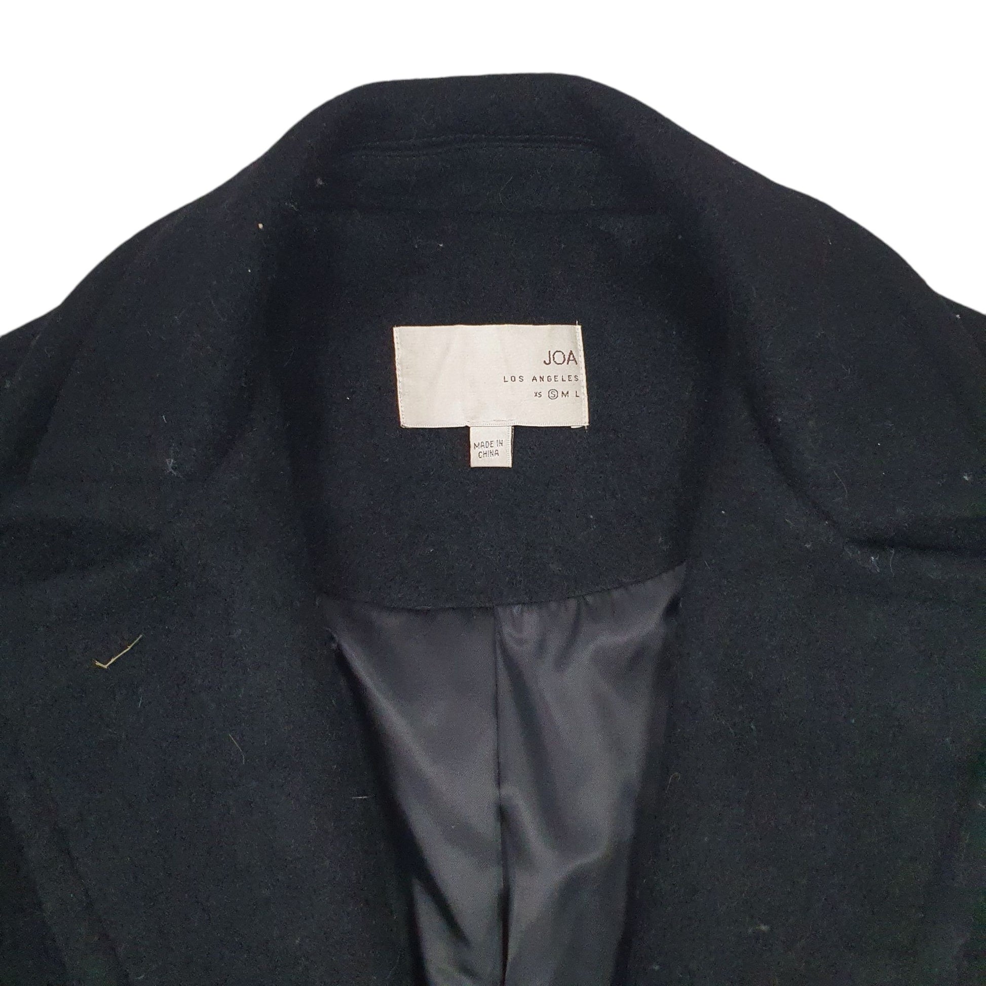 Mens Black Joa   Coat