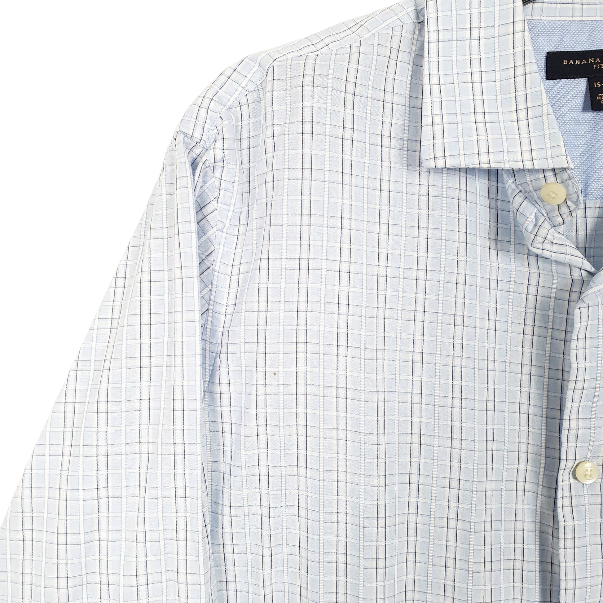 Mens Blue Banana Republic  Long Sleeve Shirt