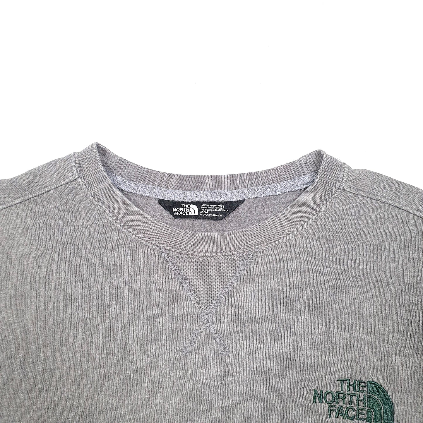 Mens Grey The North Face  Crewneck Jumper