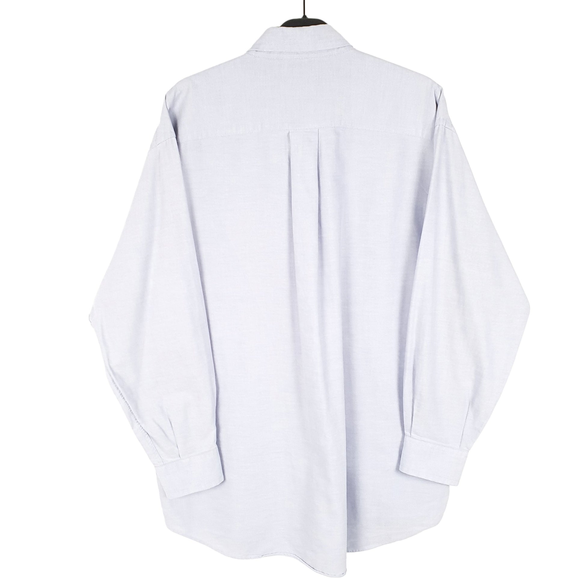 Mens Blue Nautica Oxford Long Sleeve Shirt