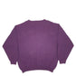 Mens Purple Tultex  Crewneck Jumper