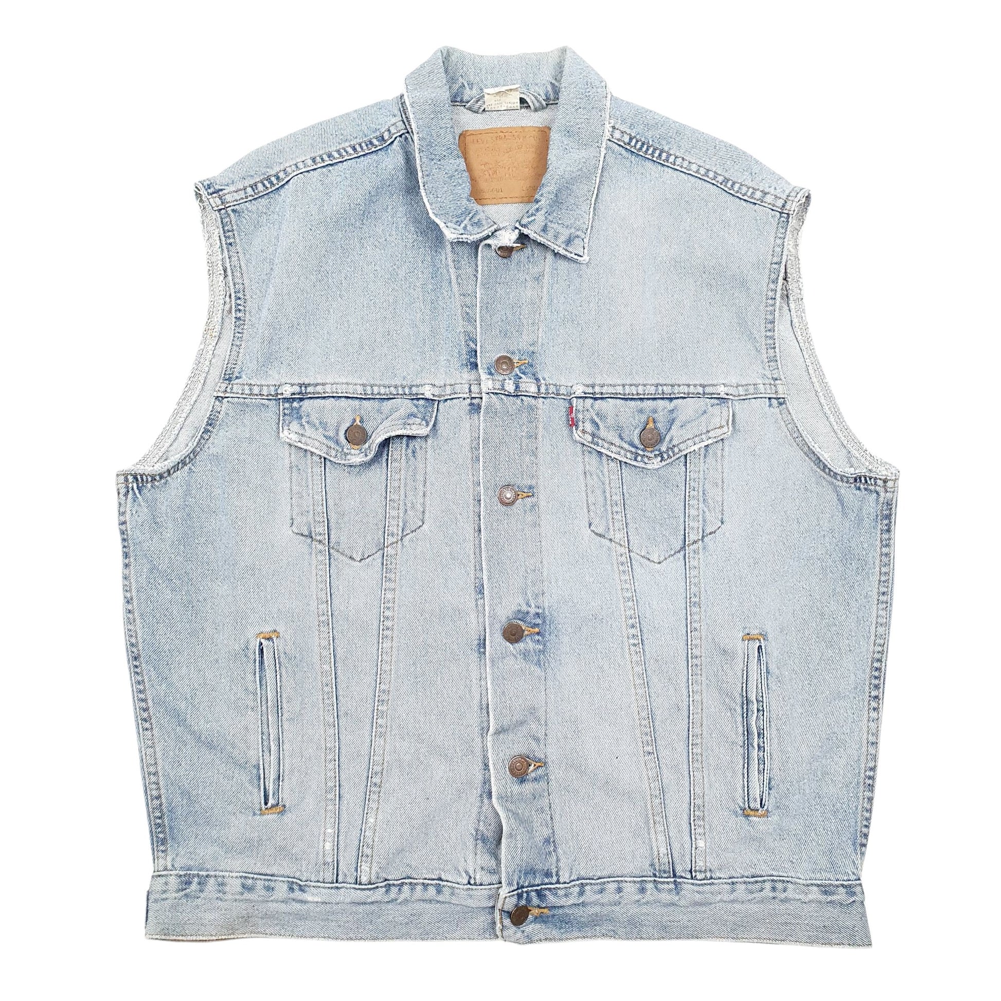 Mens Blue Levis Vintage  Coat