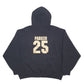 Mens Black Jerzees Boonville Spellout Hoodie Jumper