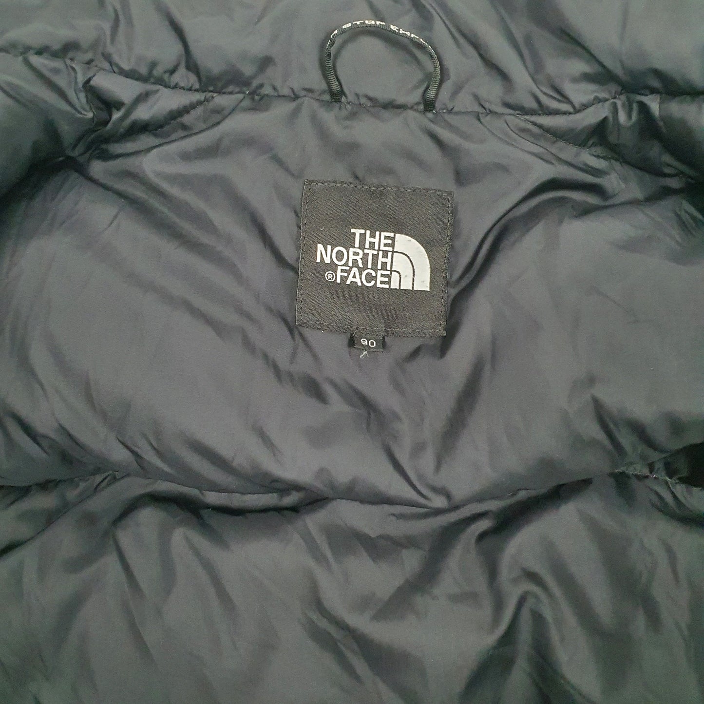 Mens Grey The North Face Nuptse 700  Coat