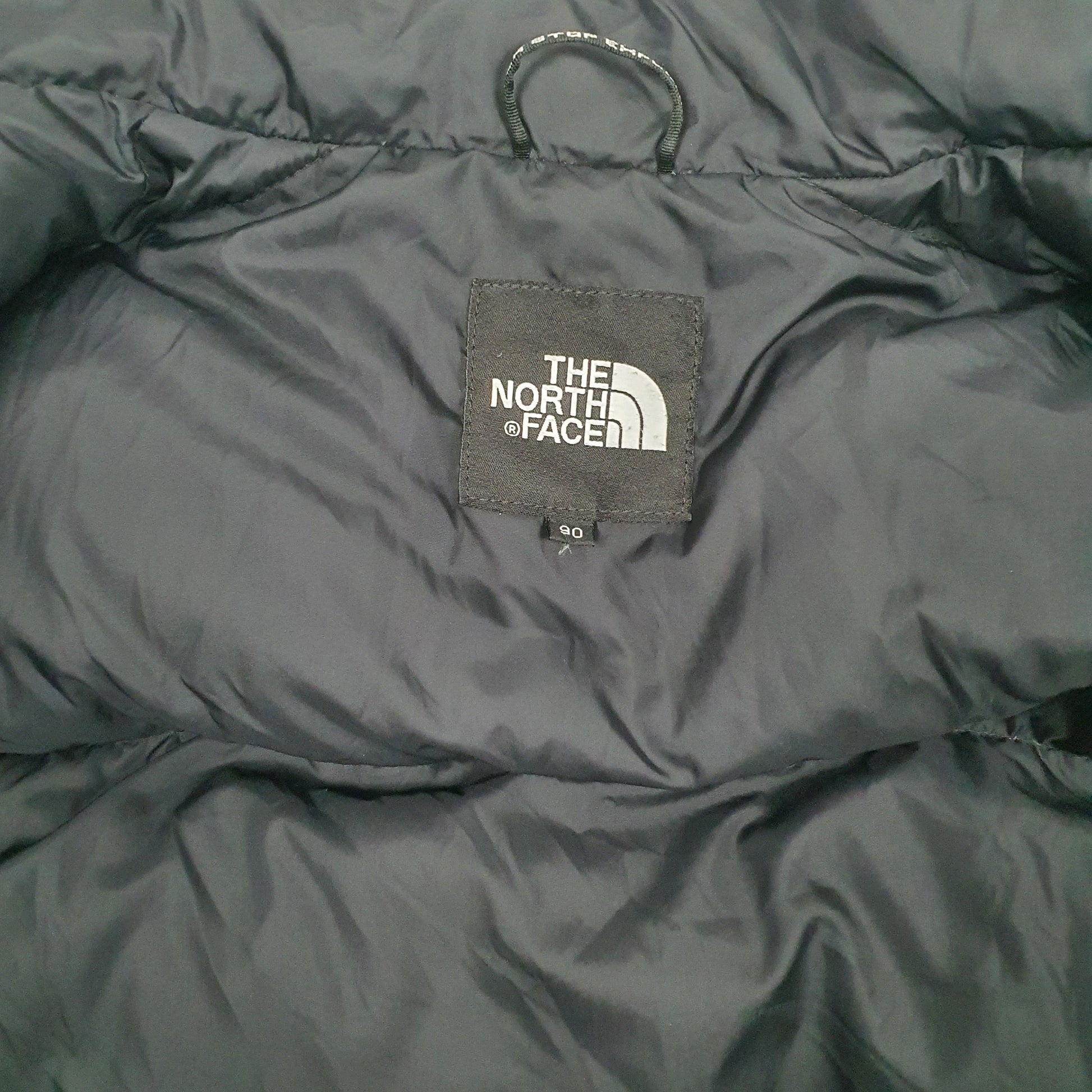 Mens Grey The North Face Nuptse 700  Coat