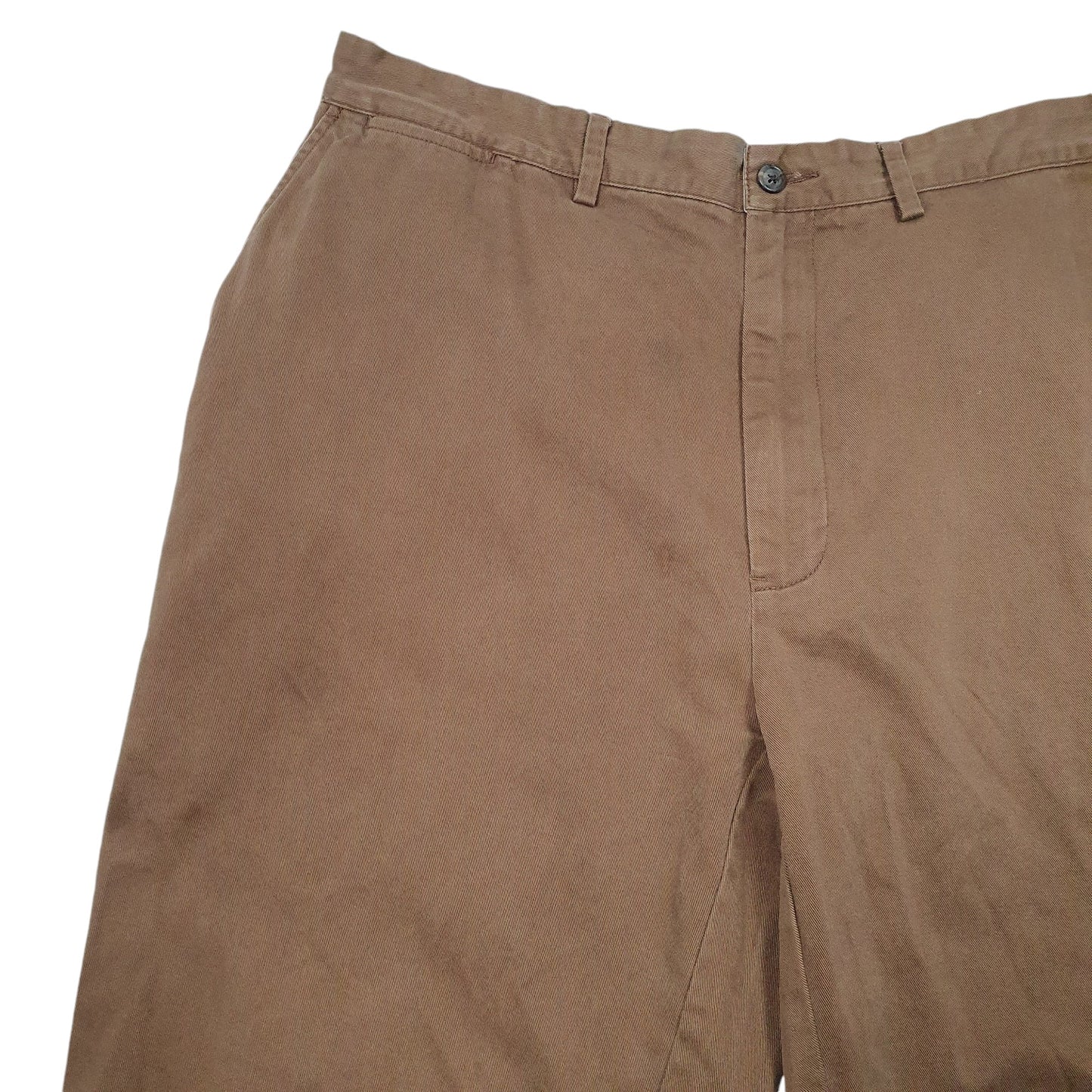 Mens Brown Polo Ralph Lauren Vintage 90s Chino Trousers