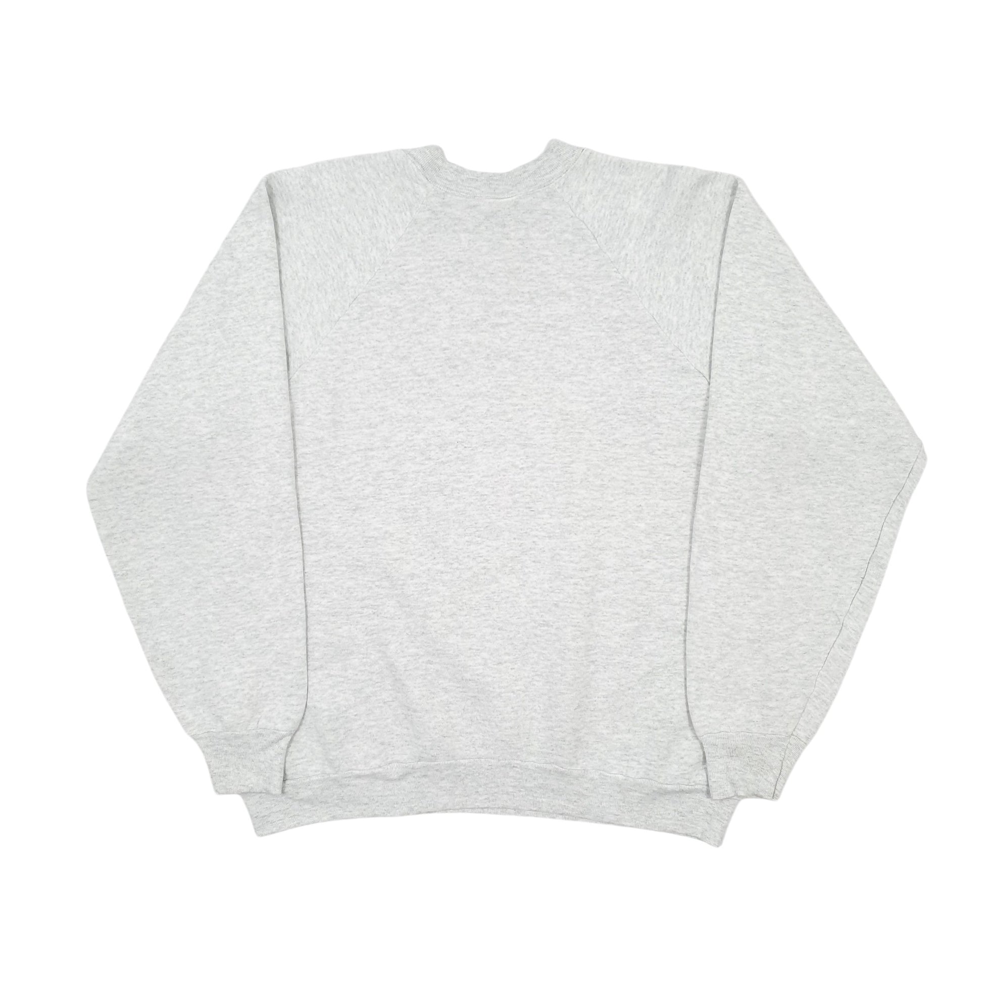 Mens Grey Fruit of the Loom Vintage 1990s Made In USA Crewneck Jumper