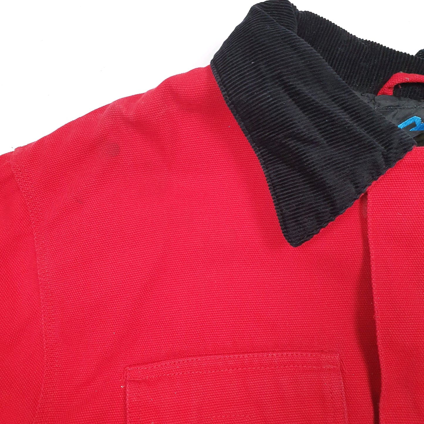 Mens Red Tri Mountain Heating Air Conditioning Chore Jacket Insulated  Coat