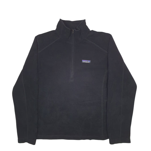 Womens Black Patagonia  Quarter Zip Jumper