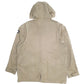Mens Khaki The North Face Waxed Hooded Parka  Coat