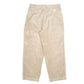 Mens Tan Polo Ralph Lauren Vintage Double Pleated Corduroy Trousers